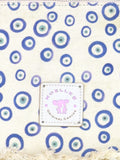 Necessaire Flat Good Vibes Azul