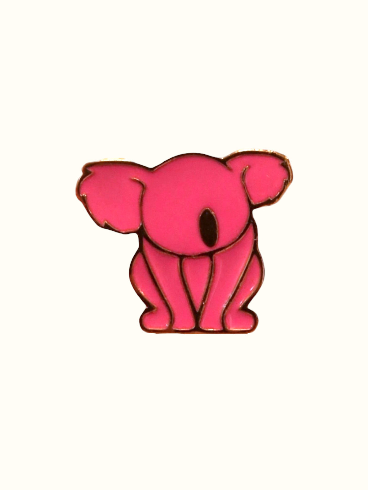 Pin Coala Rosa Escuro