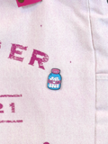 Bolsa Wallow Lilac com Alça de Couro Rosa